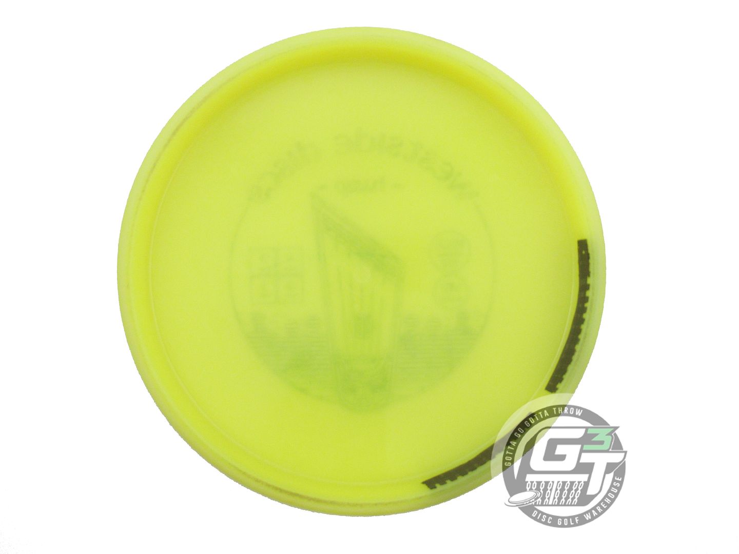 USED Westside Discs VIP Harp 175g Yellow Green Foil Putter Golf Disc