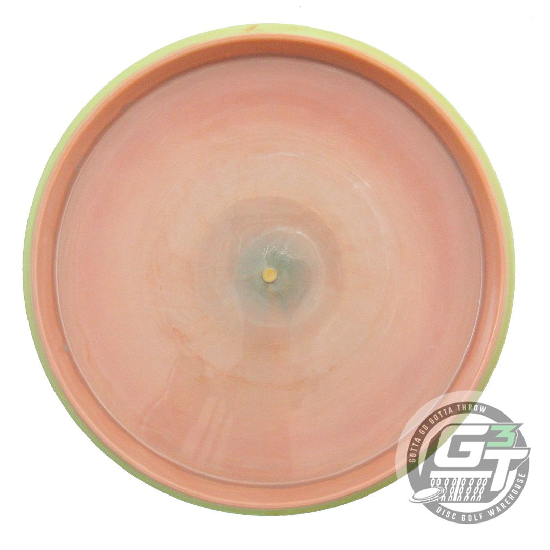 USED Axiom Discs Neutron Envy 172g Peach Yellow Rim Putter Golf Disc