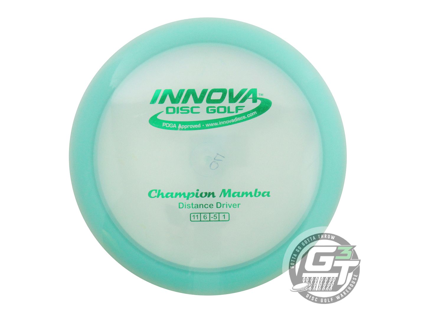 NOS Innova Champion Mamba 170g Seafoam Green Foil Distance Driver Golf Disc