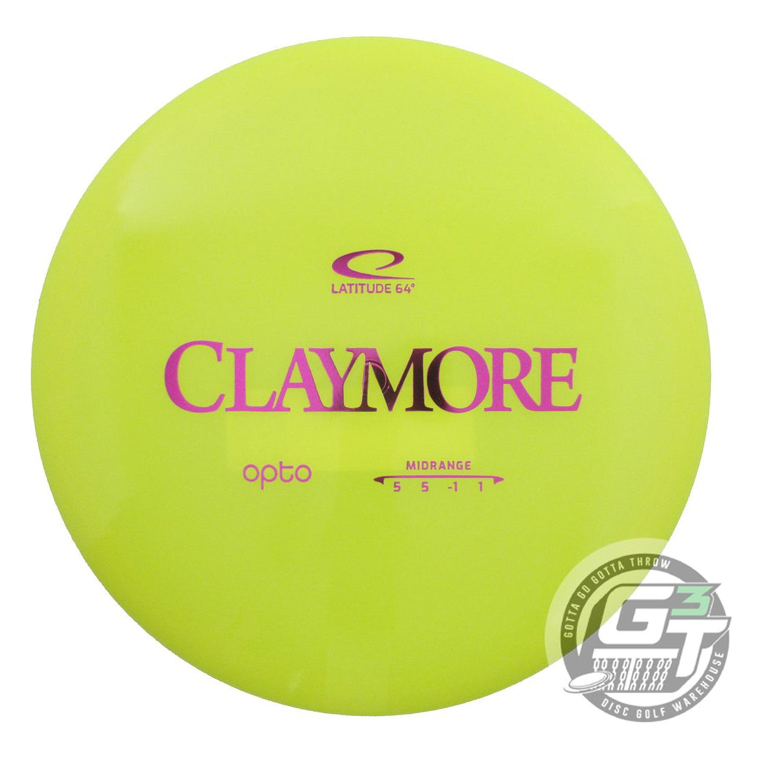 Latitude 64 Opto Line Claymore Midrange Golf Disc (Individually Listed)