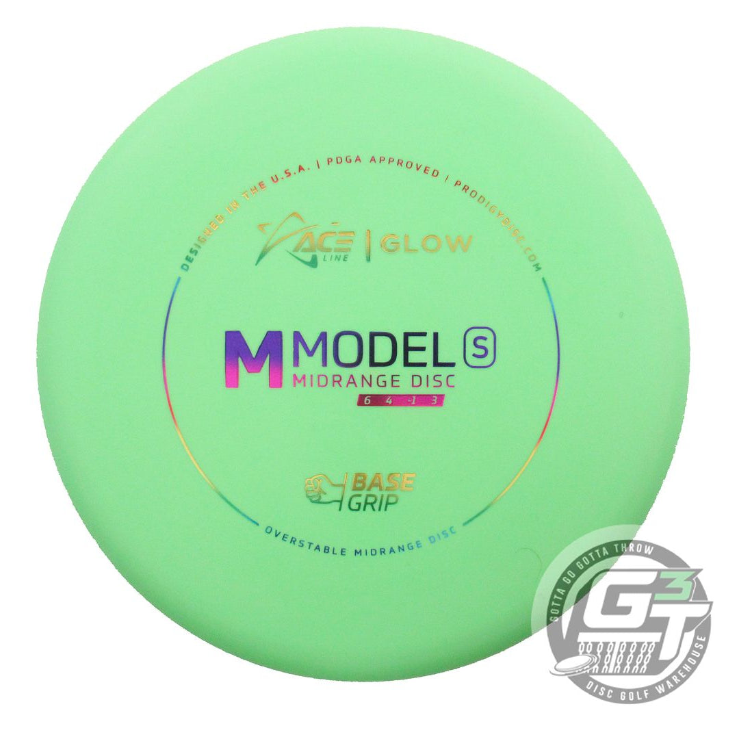 Prodigy Ace Line Glow Base Grip M Model S Golf Disc (Individually Listed)