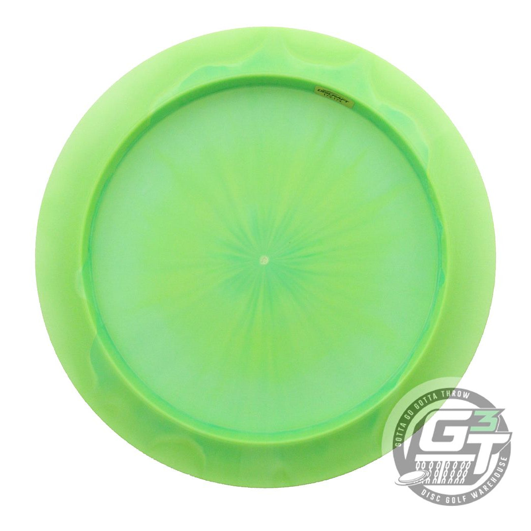 NOS Discraft ESP Nuke OS 175g Lime White Stamp Distance Driver Golf Disc