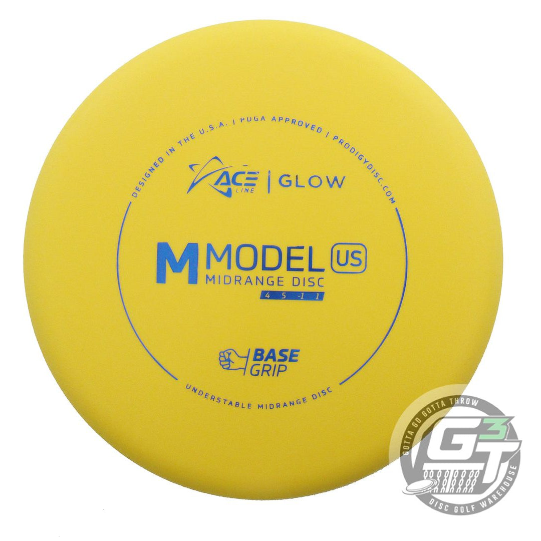 Prodigy Ace Line Glow Base Grip M Model US Golf Disc (Individually Listed)