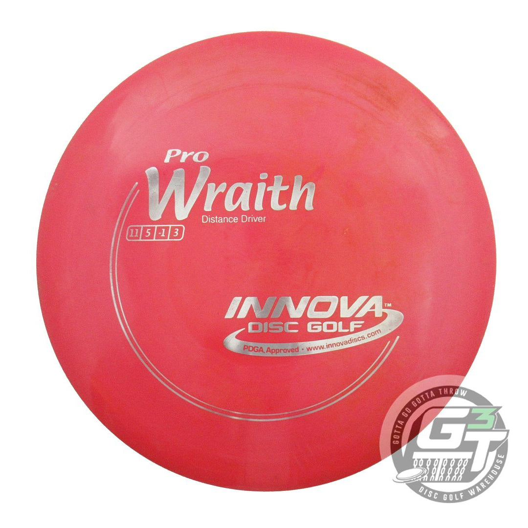 USED Innova Pro Wraith 172g Red Silver Foil Distance Driver Golf Disc