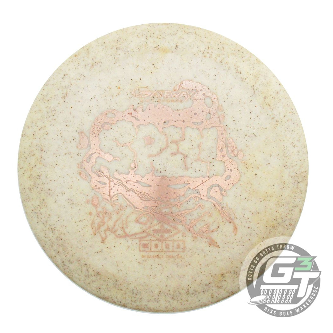 USED Gateway Diamond Hemp Spell 173g Ivory Gold Foil Distance Driver Golf Disc
