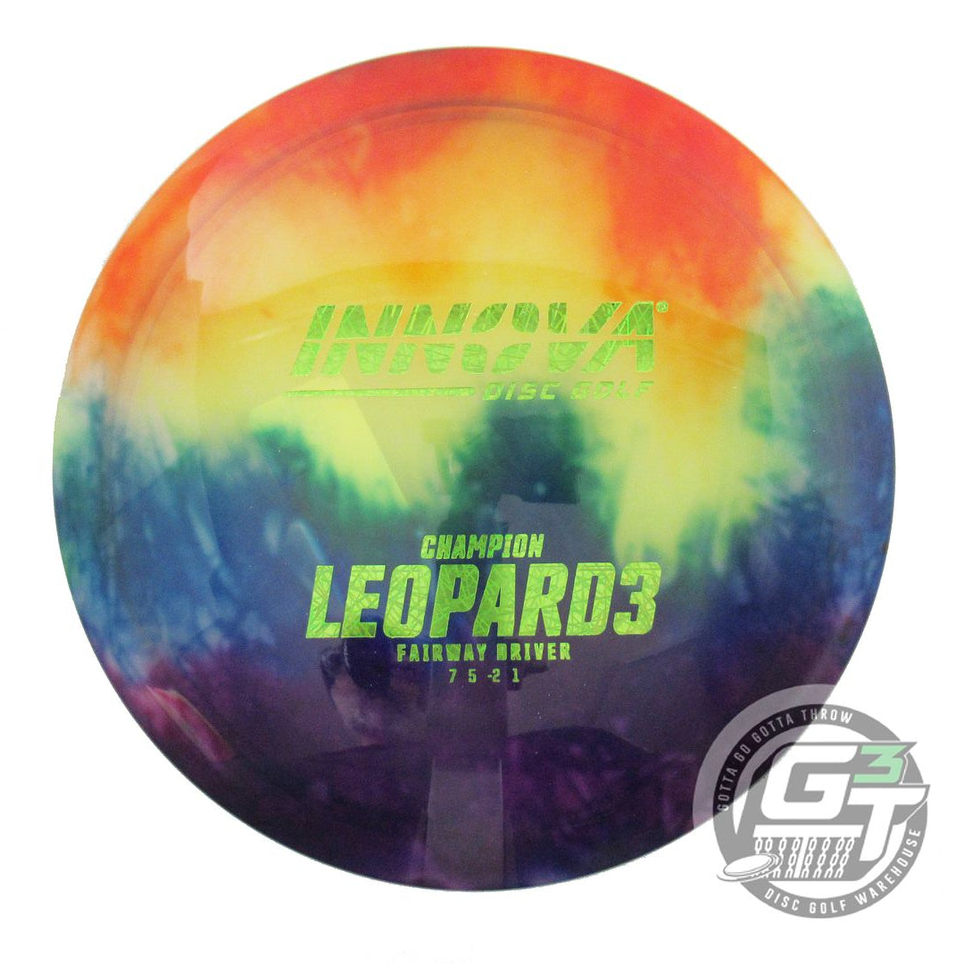 Innova I-Dye Champion Leopard3 Fairway Driver Golf Disc (Individually Listed) - Gotta Go Gotta Throw