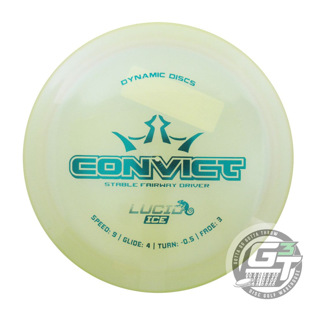 Dynamic Discs Chameleon Lucid Ice Convict Fairway Driver Golf Disc (Individually Listed)