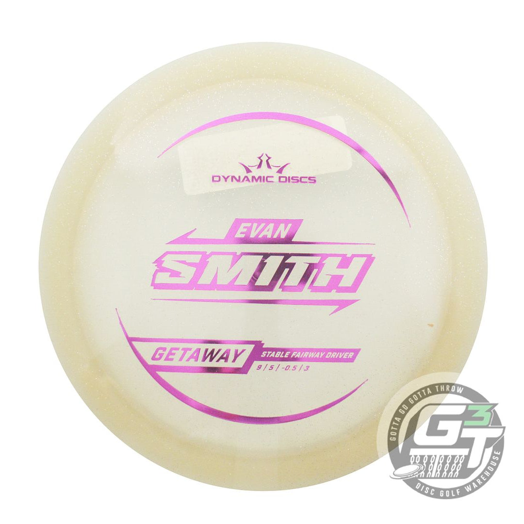 Dynamic Discs Limited Edition 2025 Team Series Evan Smith Gold Metal Flake Lucid Getaway Fairway Driver Golf Disc (Individually Listed)