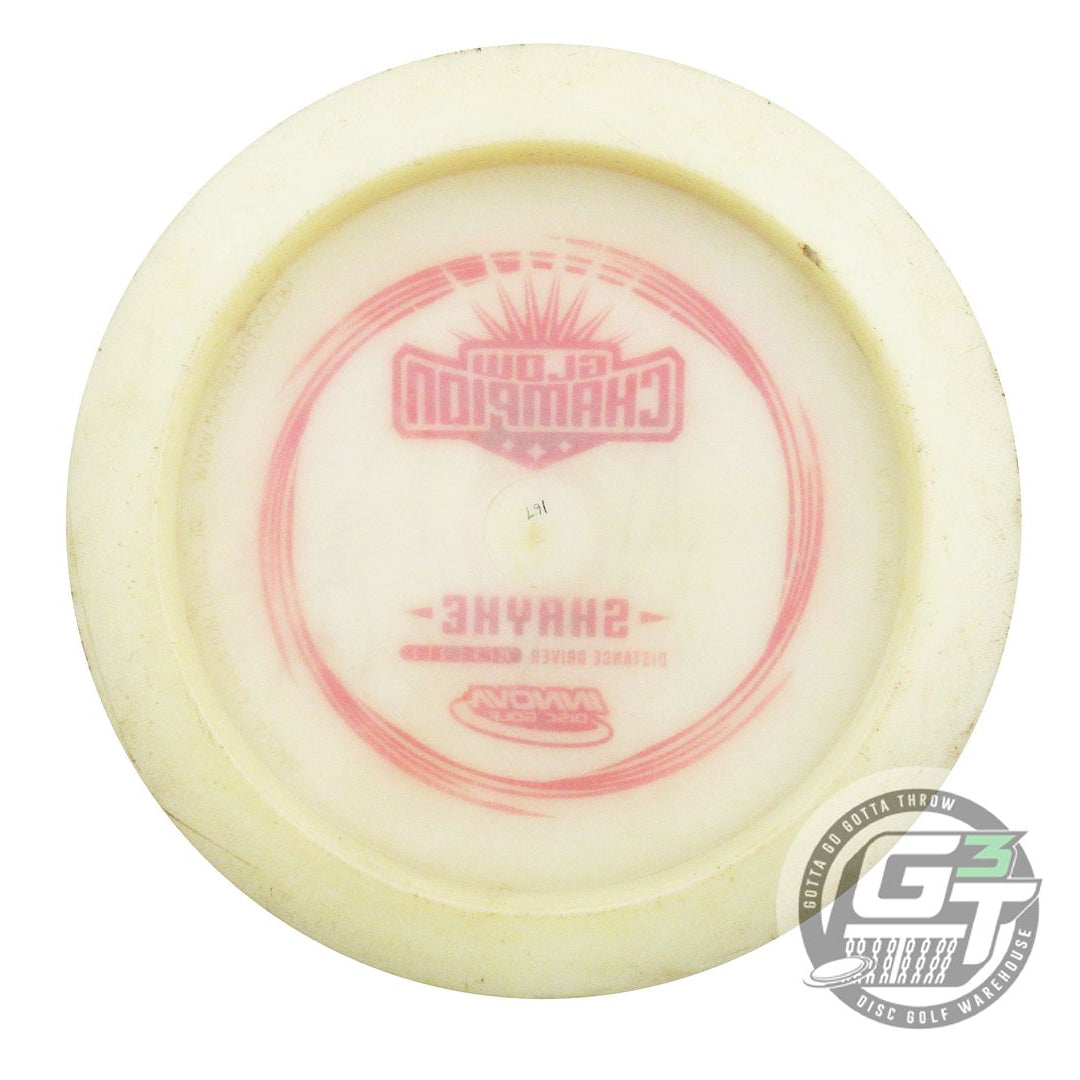 USED Innova Champion Glow Shryke 167g Red Stamp Distance Driver Golf Disc