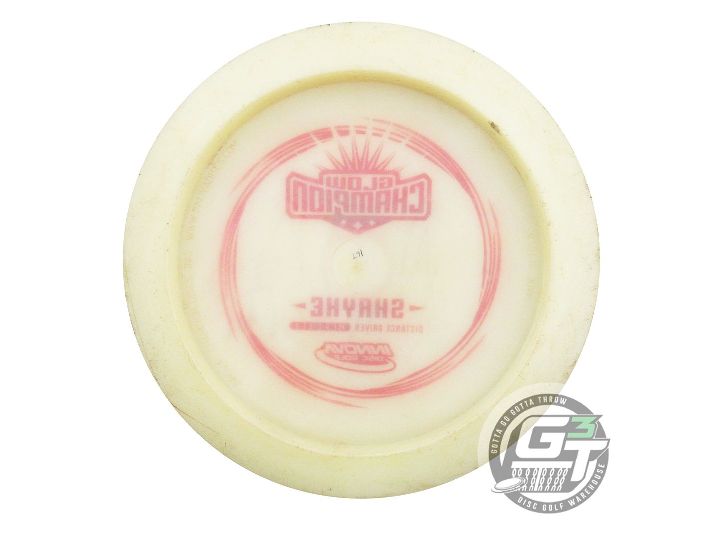 USED Innova Champion Glow Shryke 167g Red Stamp Distance Driver Golf Disc