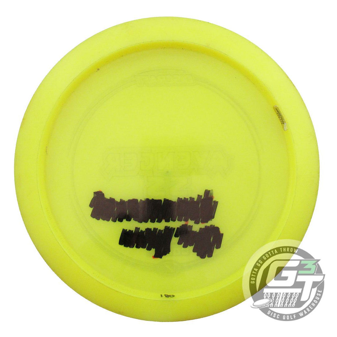 USED Discraft Z Avenger SS 180g Yellow Pink Holo Foil Distance Driver Golf Disc