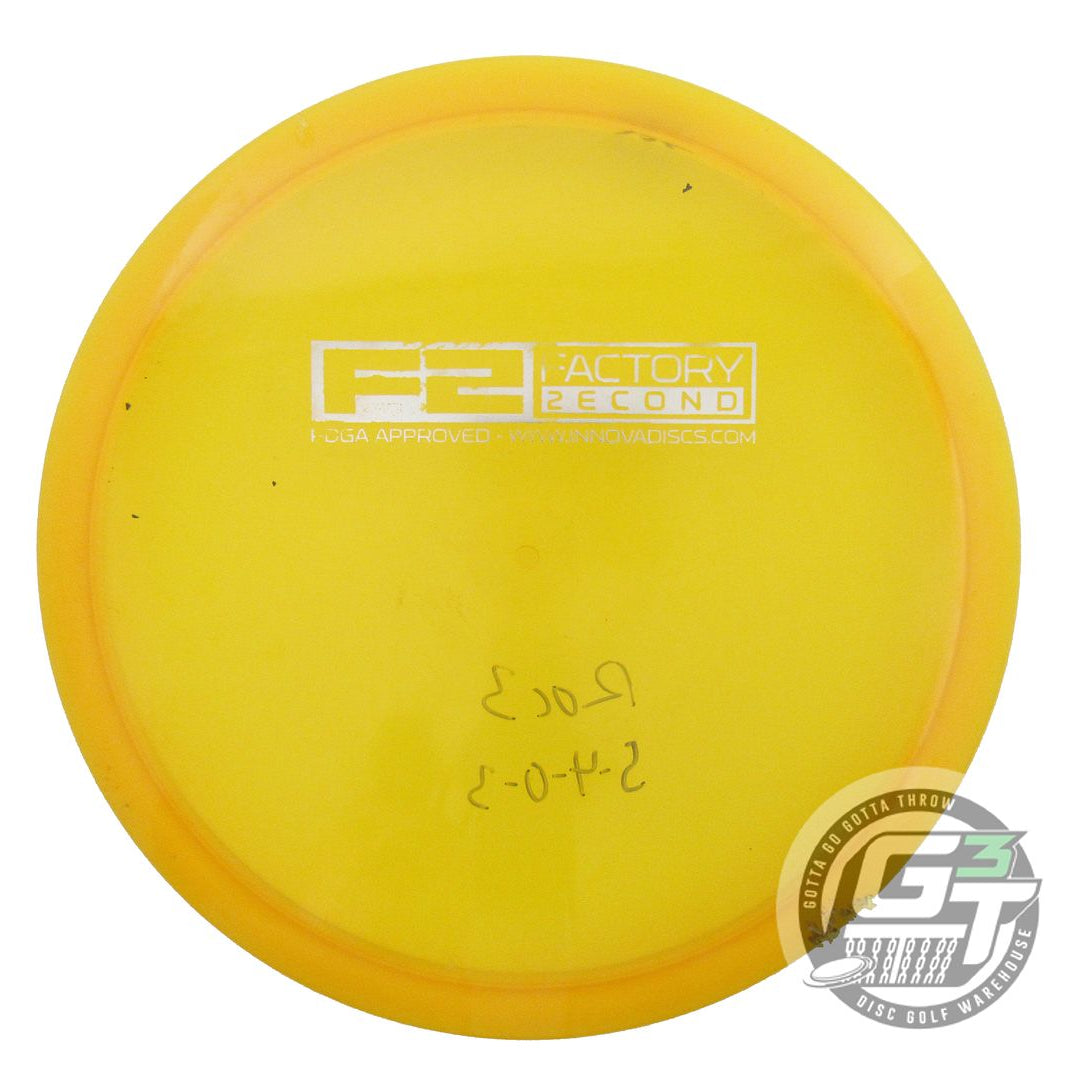 USED Innova Champion Roc3 175g Marigold RIM SHRED Midrange Golf Disc