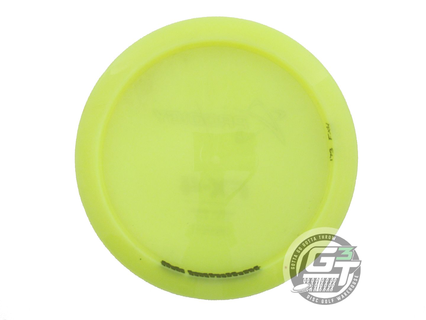 USED Prodigy Discs 400 FX4 173g Yellow Teal & Weave Foil Fairway Driver Disc