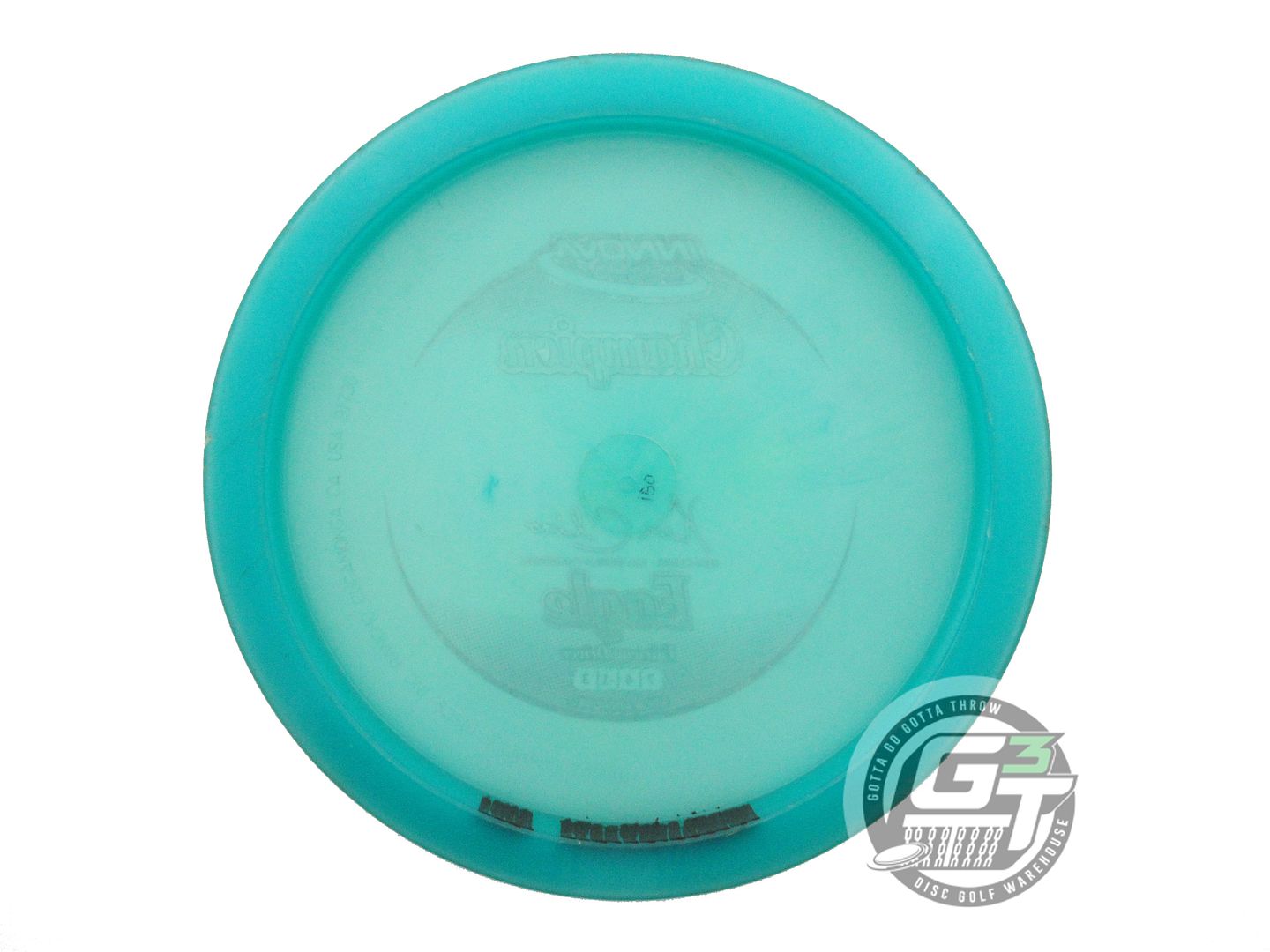 USED Innova Champion Eagle 150g Seafoam Pink Flower Foil Fairway Driver Disc