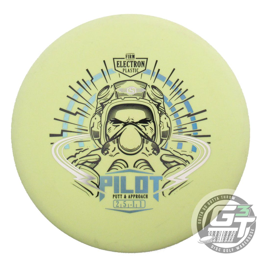 USED Streamline Discs Electron Firm Pilot 168g Yellow Putter Golf Disc