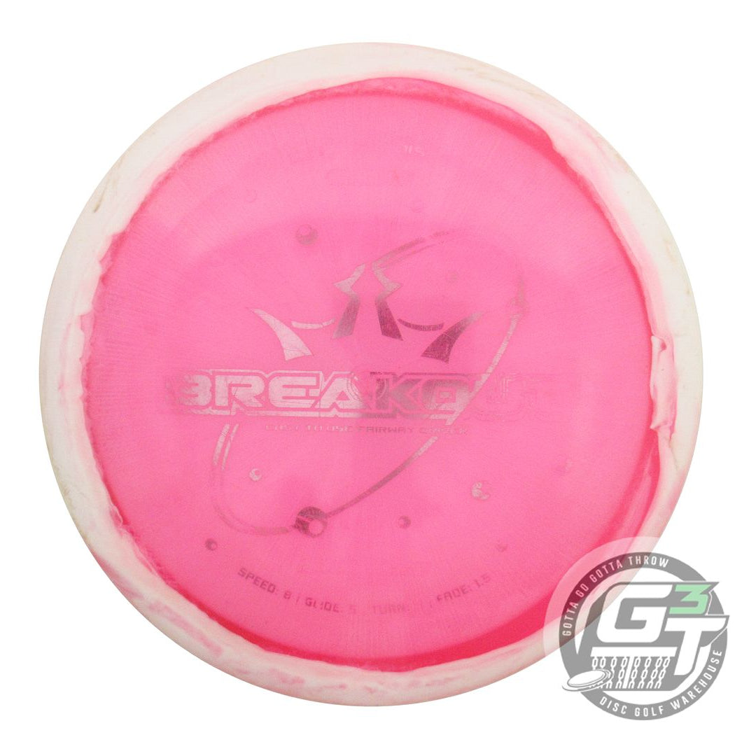 USED Dynamic Discs Lucid Ice Orbit Breakout 159g Pink Fairway Driver Golf Disc