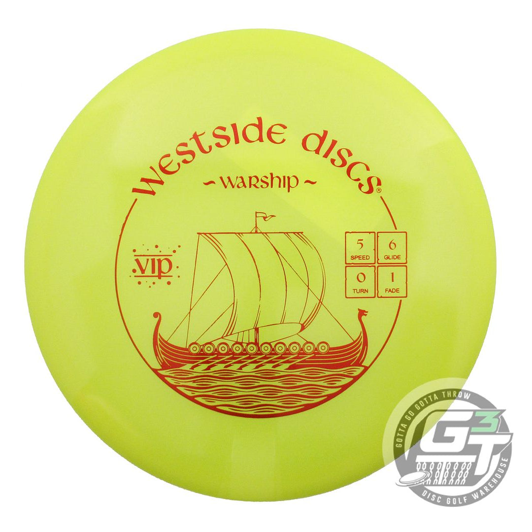 Westside Glimmer VIP Warship Midrange Golf Disc (Individually Listed)