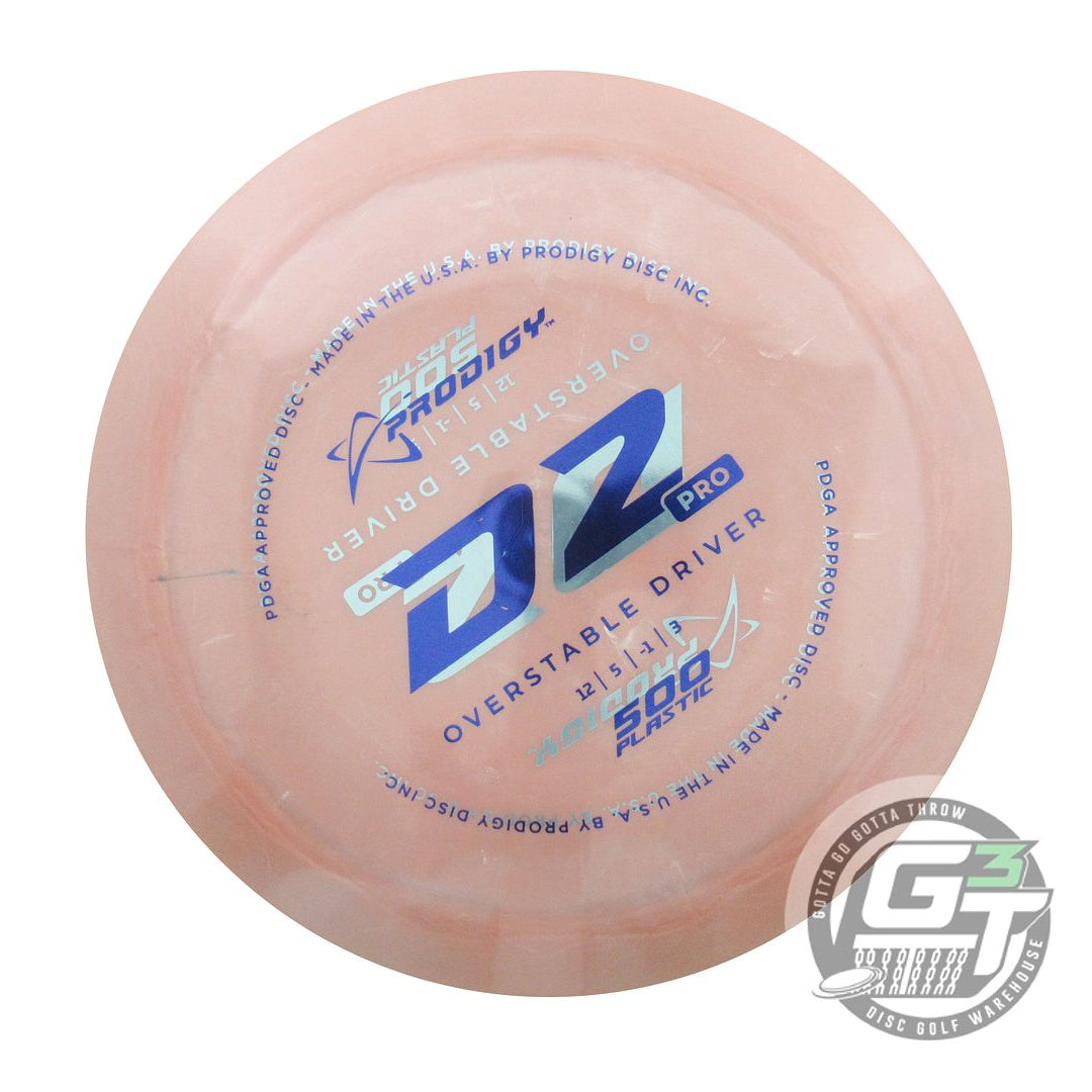 Prodigy Factory Second 500 Series D2 Pro Distance Driver Golf Disc (Individually Listed)