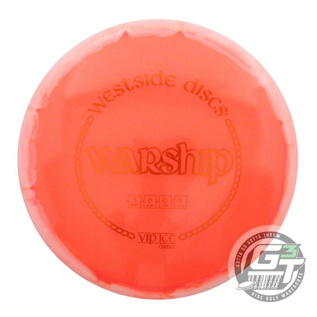 Westside VIP Ice Orbit Warship Midrange Golf Disc (Individually Listed)