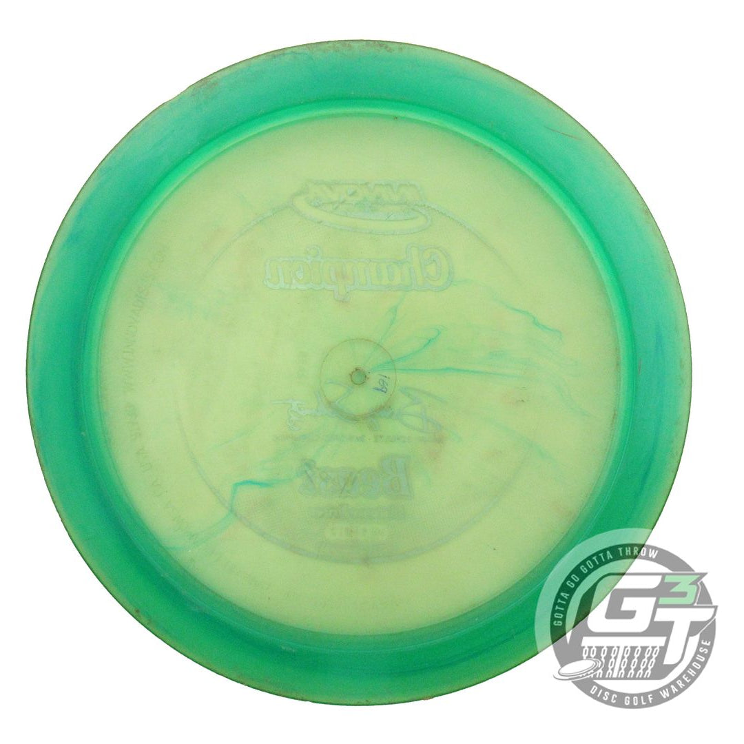 USED Innova Champion Beast 169g Green Silver Foil Distance Driver Golf Disc