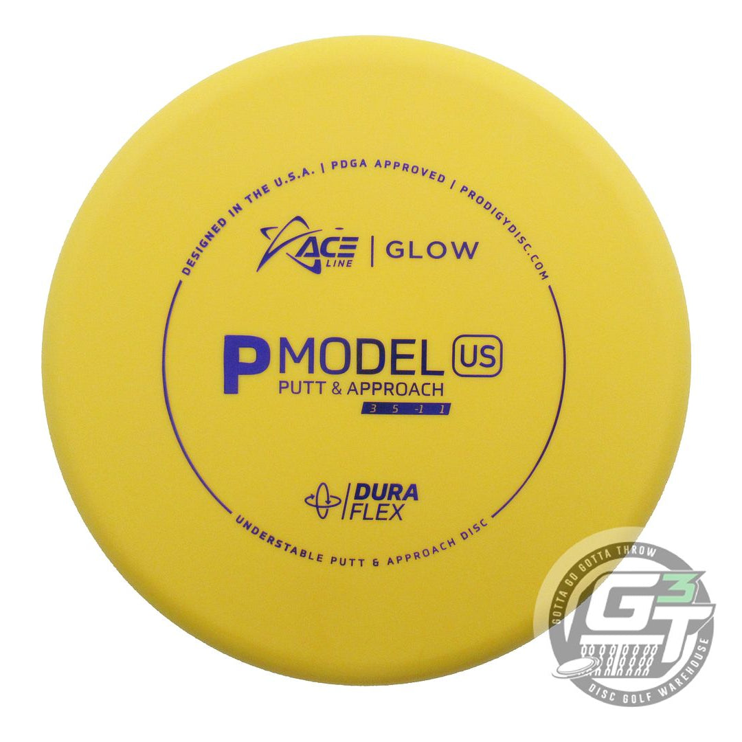 Prodigy Ace Line Glow DuraFlex P Model US Putter Golf Disc (Individually Listed)