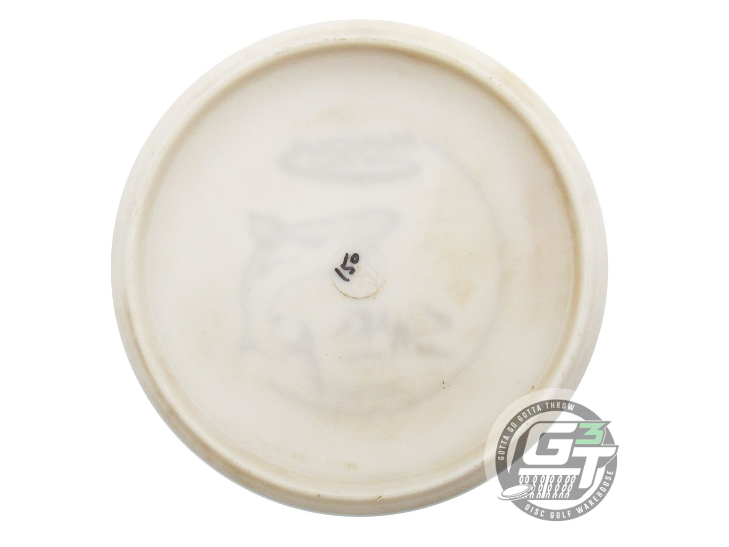 USED Innova DX Shark 150g Ivory Gold Foil Midrange Golf Disc