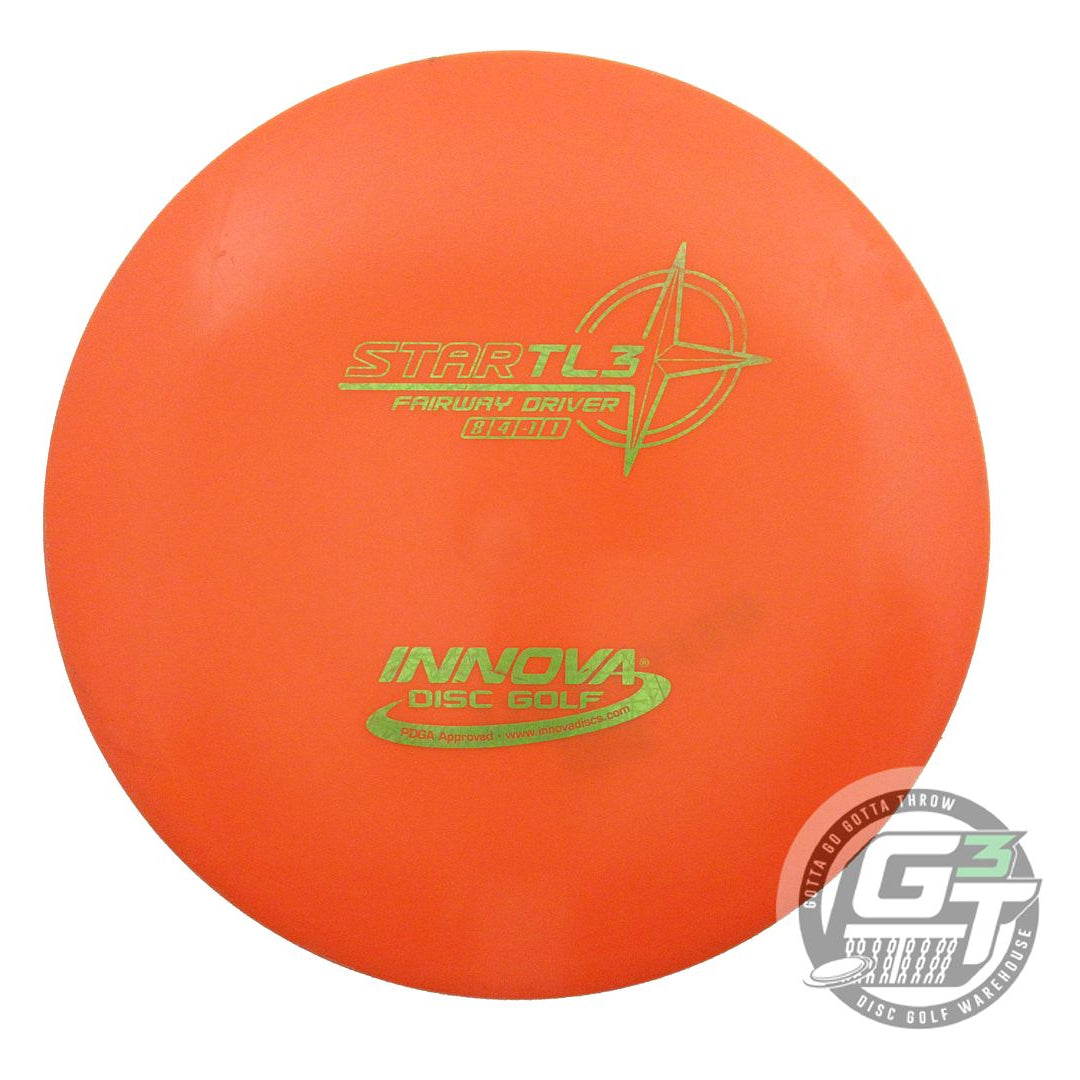 USED Innova Star TL3 170g Orange Lime Foil Fairway Driver Golf Disc