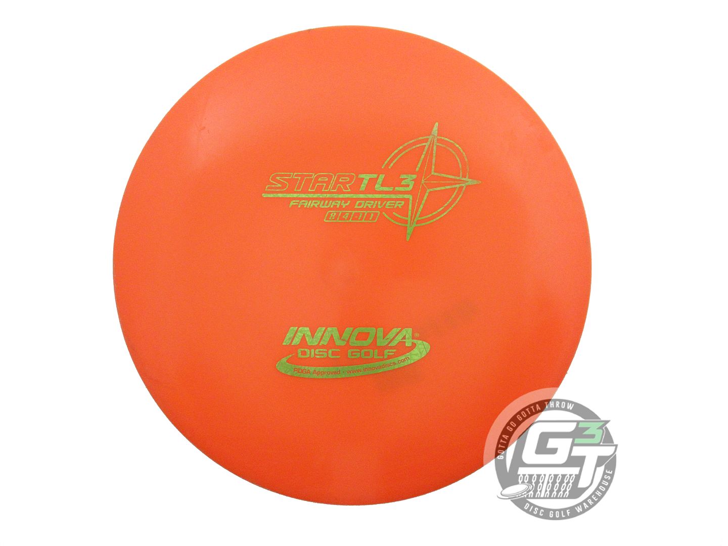 USED Innova Star TL3 170g Orange Lime Foil Fairway Driver Golf Disc