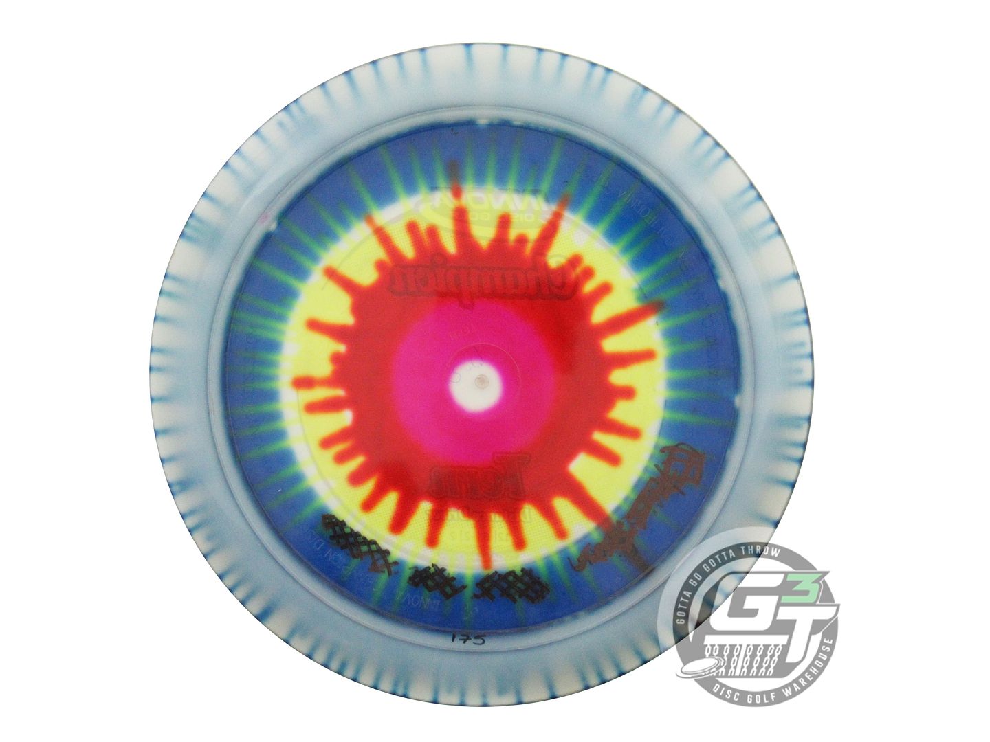 USED Innova I-DYE Champion Tern 175g Blue Burst Distance Driver Golf Disc