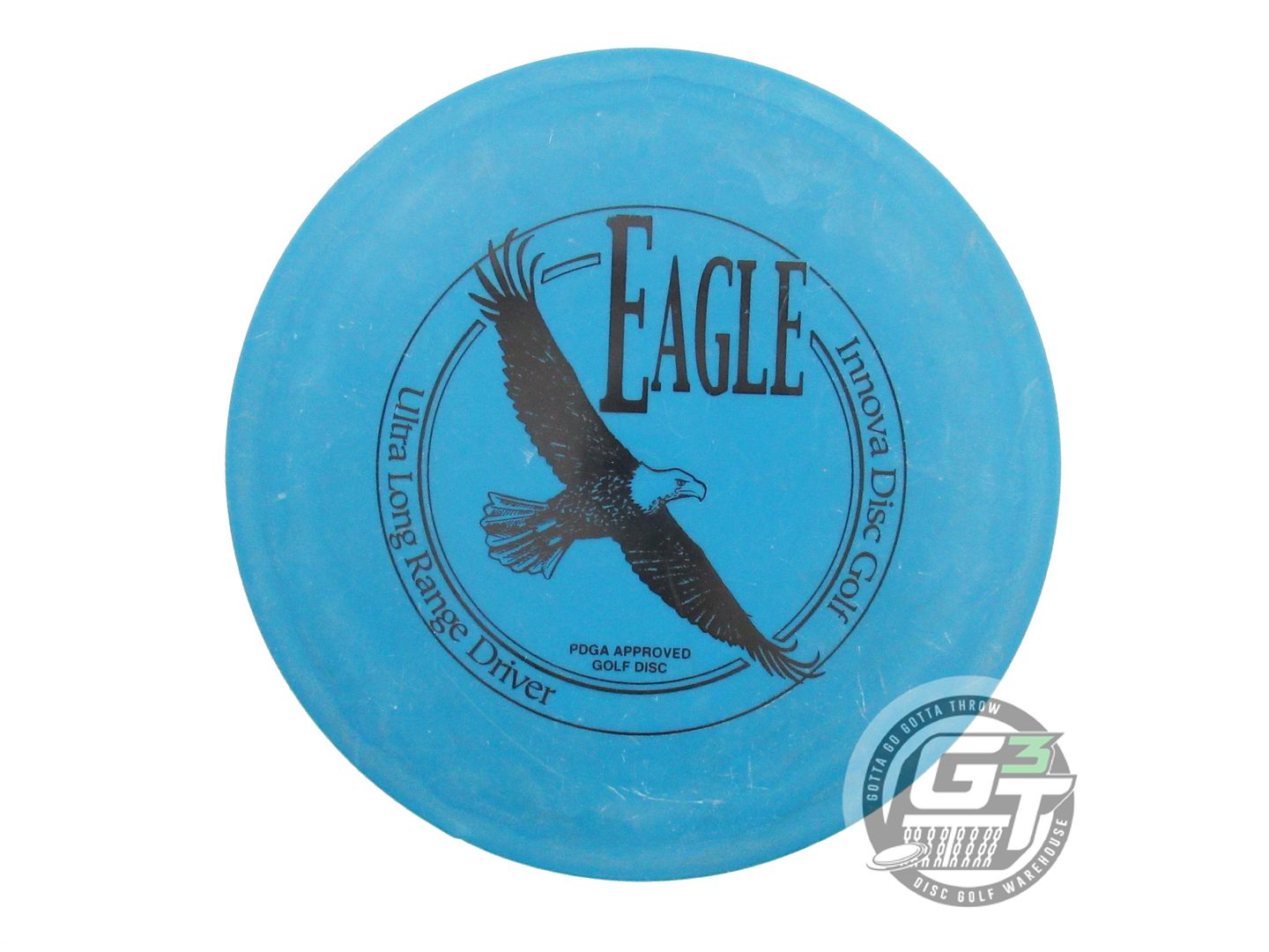 USED Innova DX Eagle 172g Blue Black Stamp PFN Fairway Driver Golf Disc