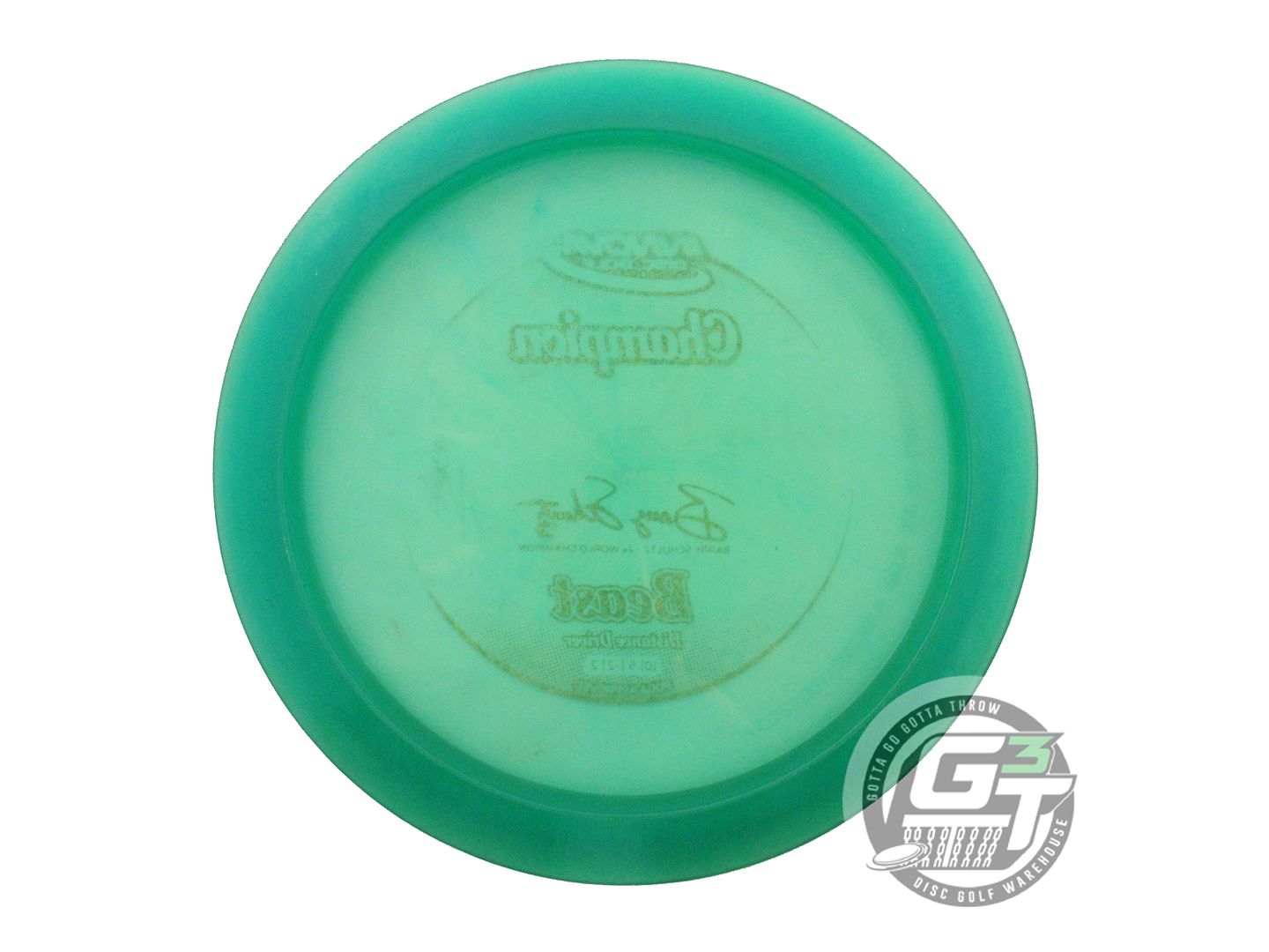 USED Innova Champion Beast 165g Green Gold Bubble Foil Distance Driver Golf Disc