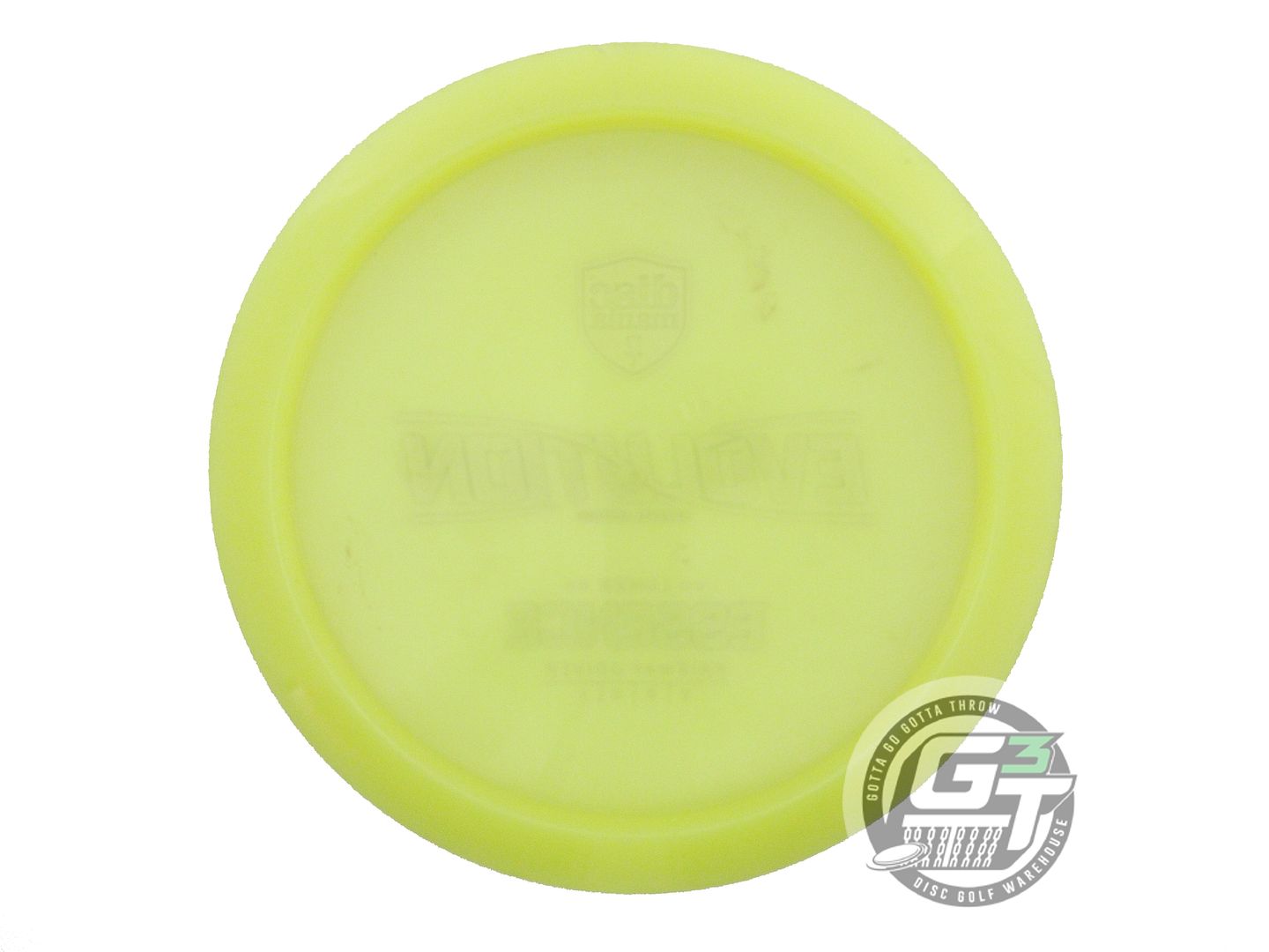 USED DiscMania Lumen Glow Neo Essence 171g Yellow Pink Foil Driver Golf Disc