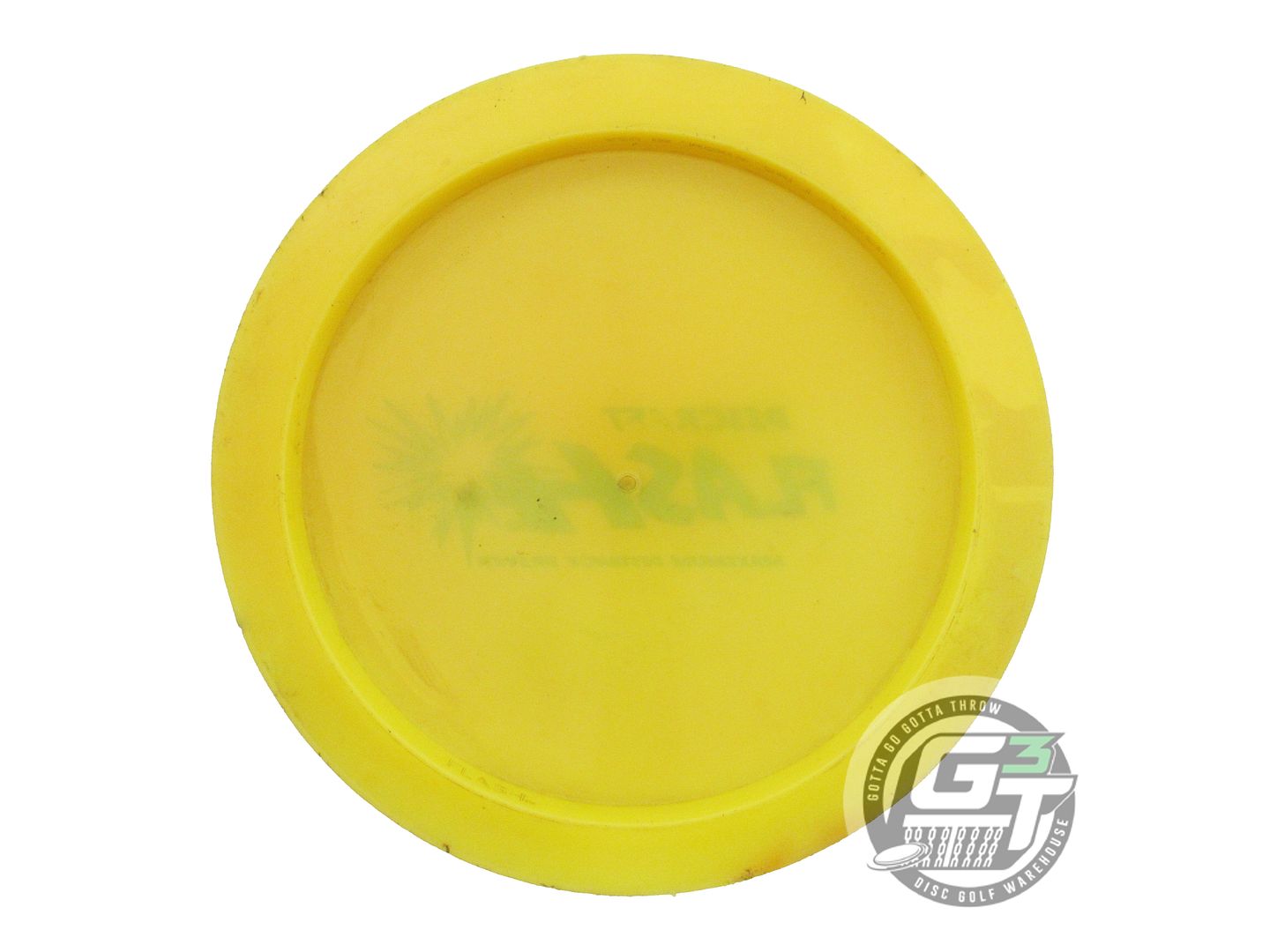USED Discraft Z Flash 168g Yellow Teal Foil Distance Driver Golf Disc