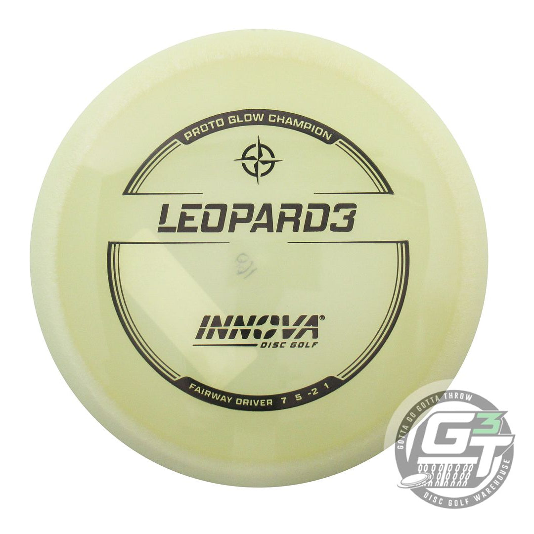 Innova Proto Glow Champion Leopard3 Fairway Driver Golf Disc (Individually Listed)