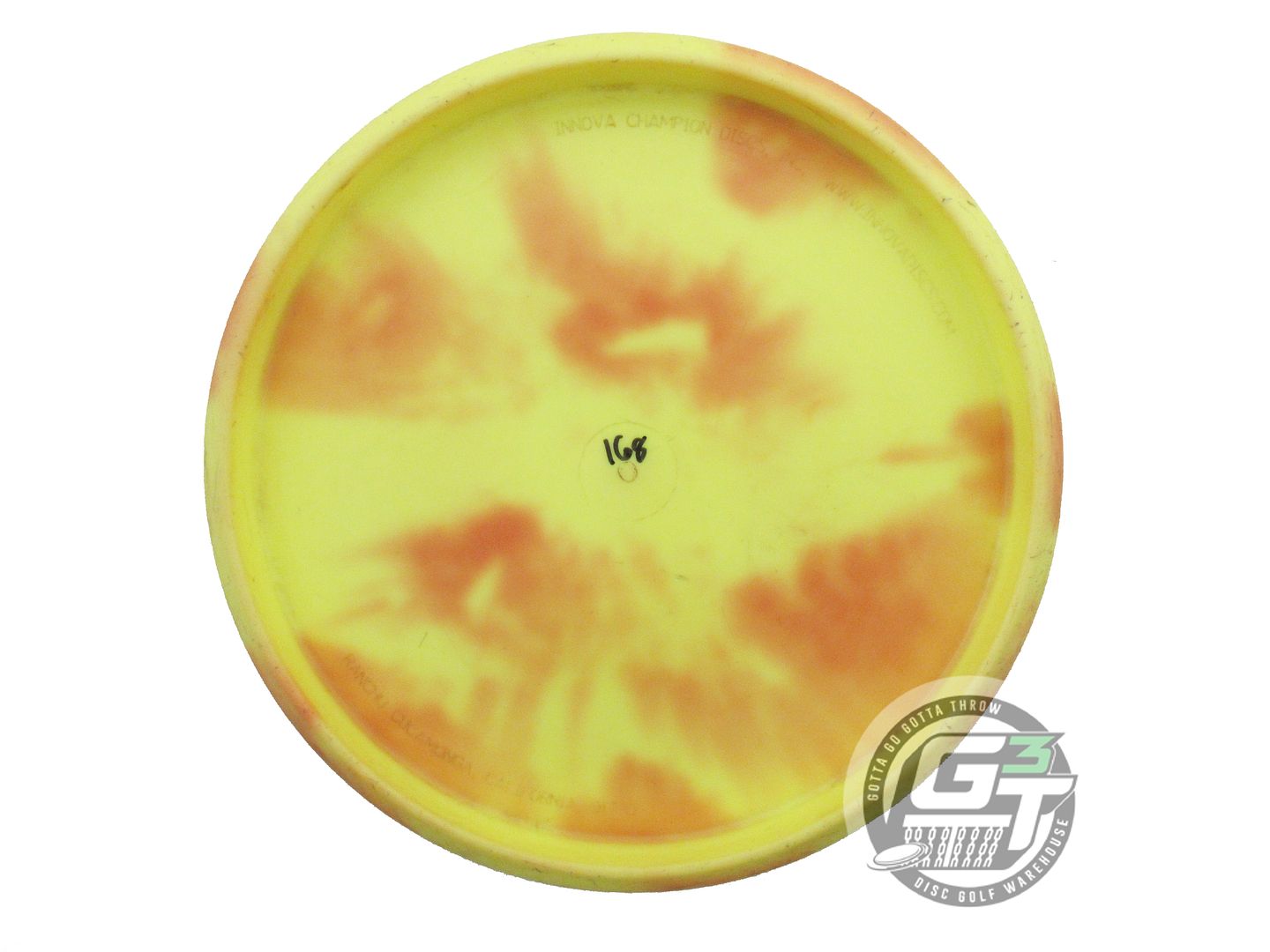 USED Innova Star Aviar3 168g Yellow HOME DYED Putter Golf Disc
