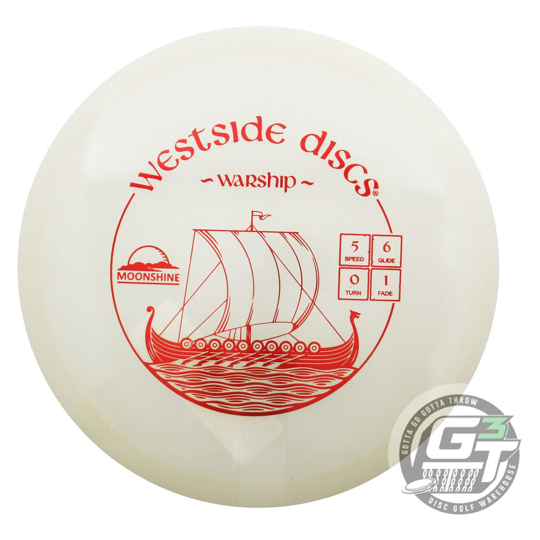 Westside Moonshine Glow VIP Warship Midrange Golf Disc (Individually Listed)