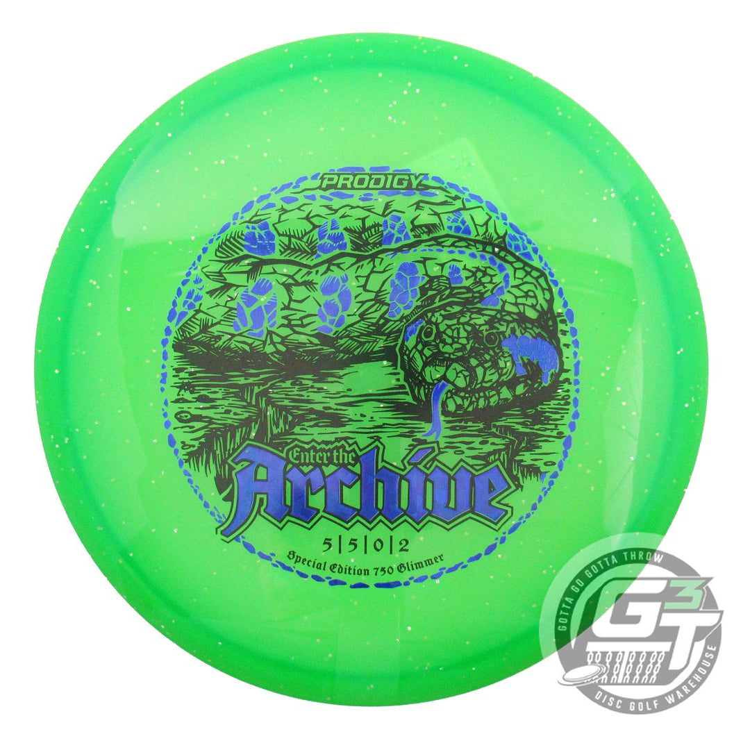 Prodigy Limited Edition Serpentium Stamp Glimmer 750 Series Archive Midrange Golf Disc (Individually Listed)