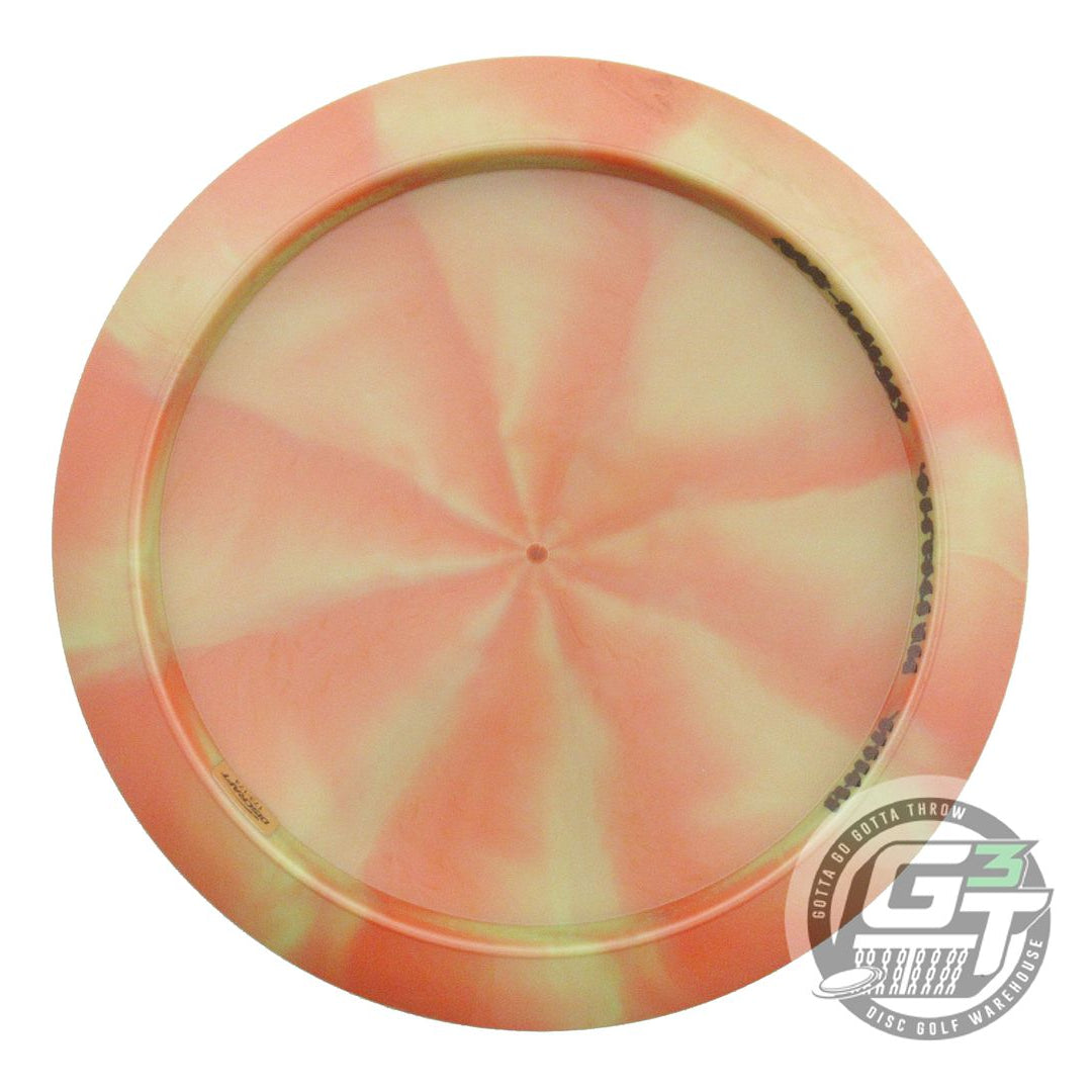 USED Discraft Titanium Scorch 176g Orange-Lime Distance Driver Golf Disc