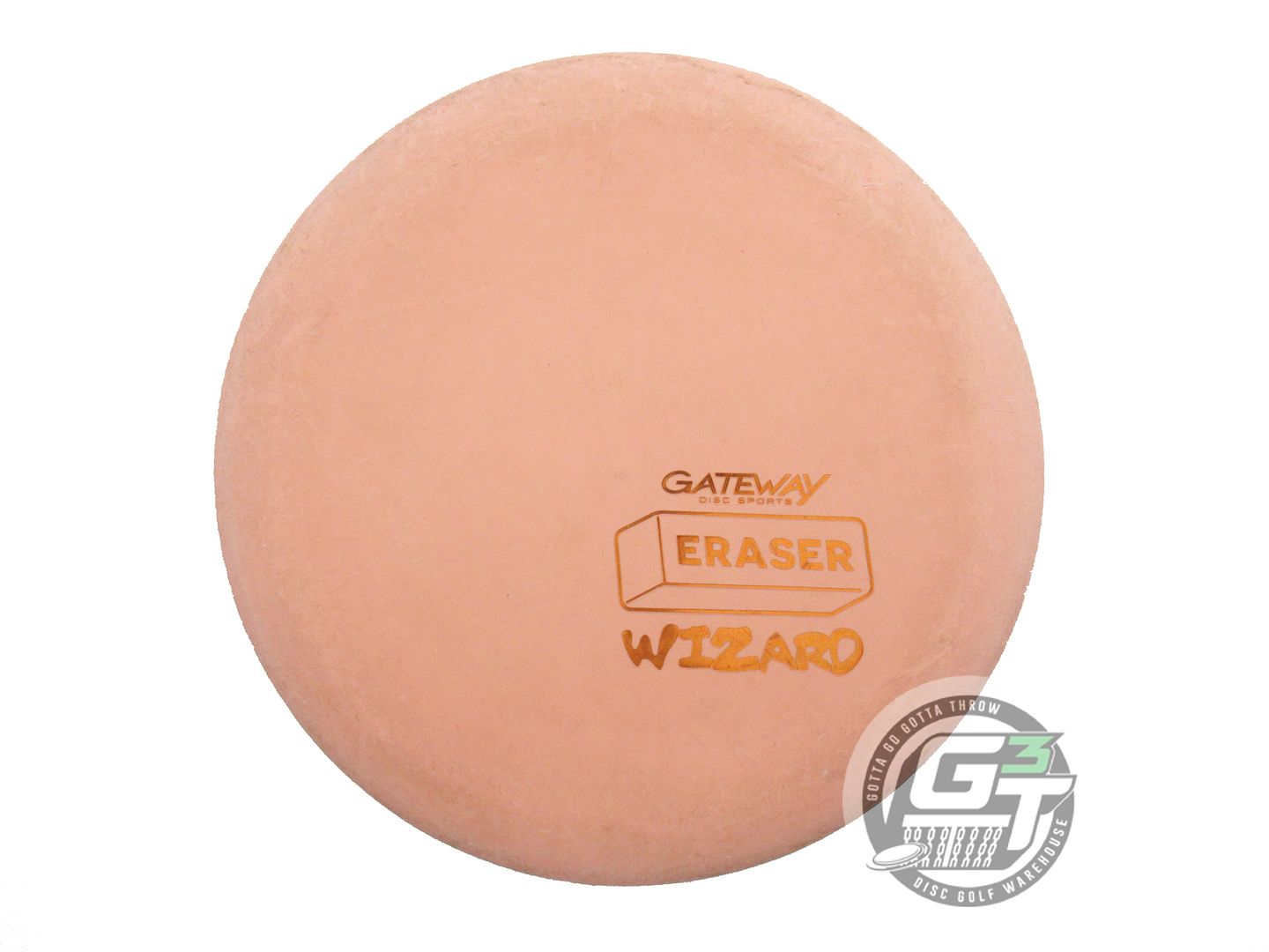 USED Gateway Eraser Wizard 176g Peach Copper Foil Putter Golf Disc