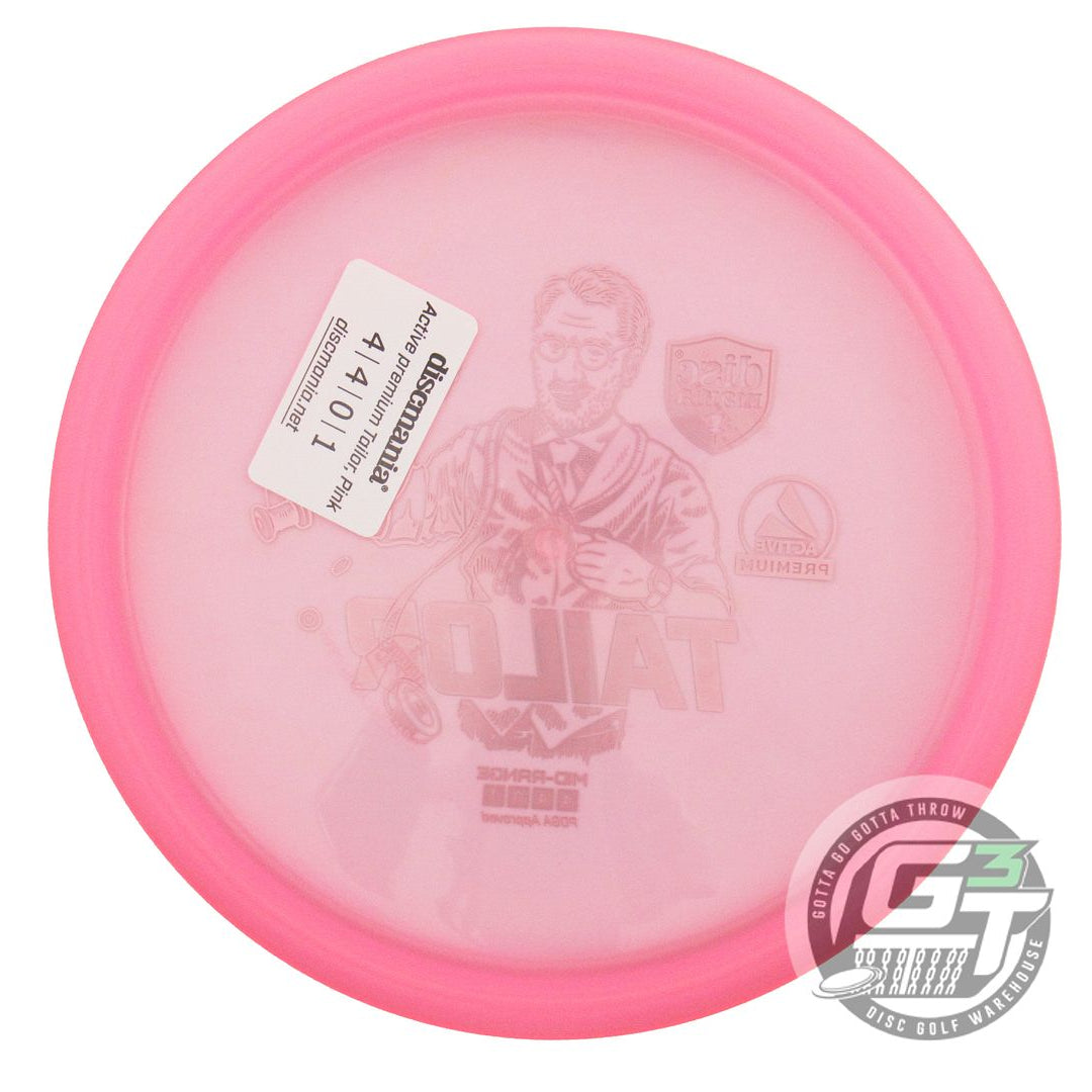 NOS DiscMania Active Premium Tailor 175g Pink Orange Foil Midrange Golf Disc