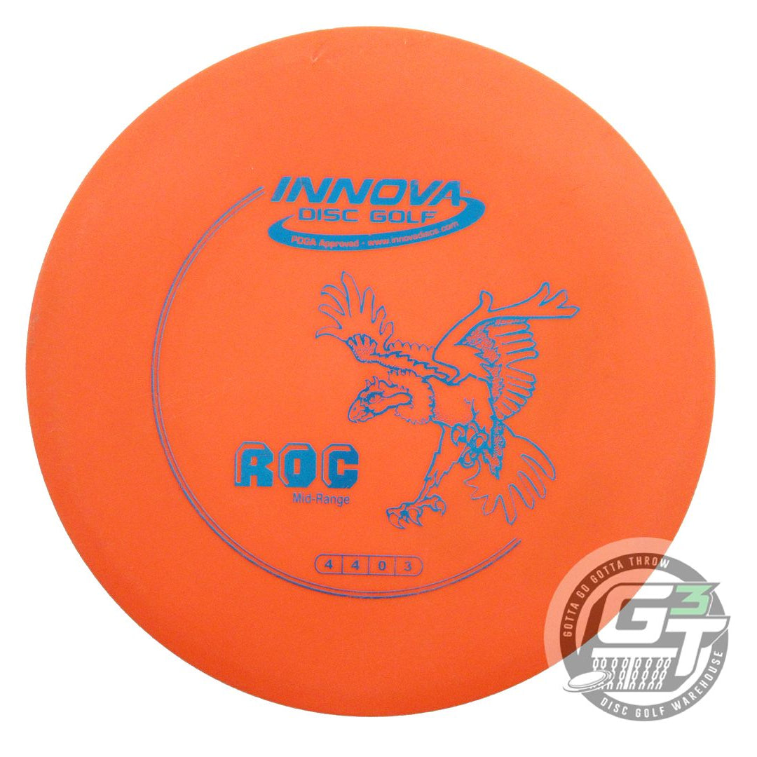 USED Innova DX Roc 171g Orange Blue Foil Midrange Golf Disc