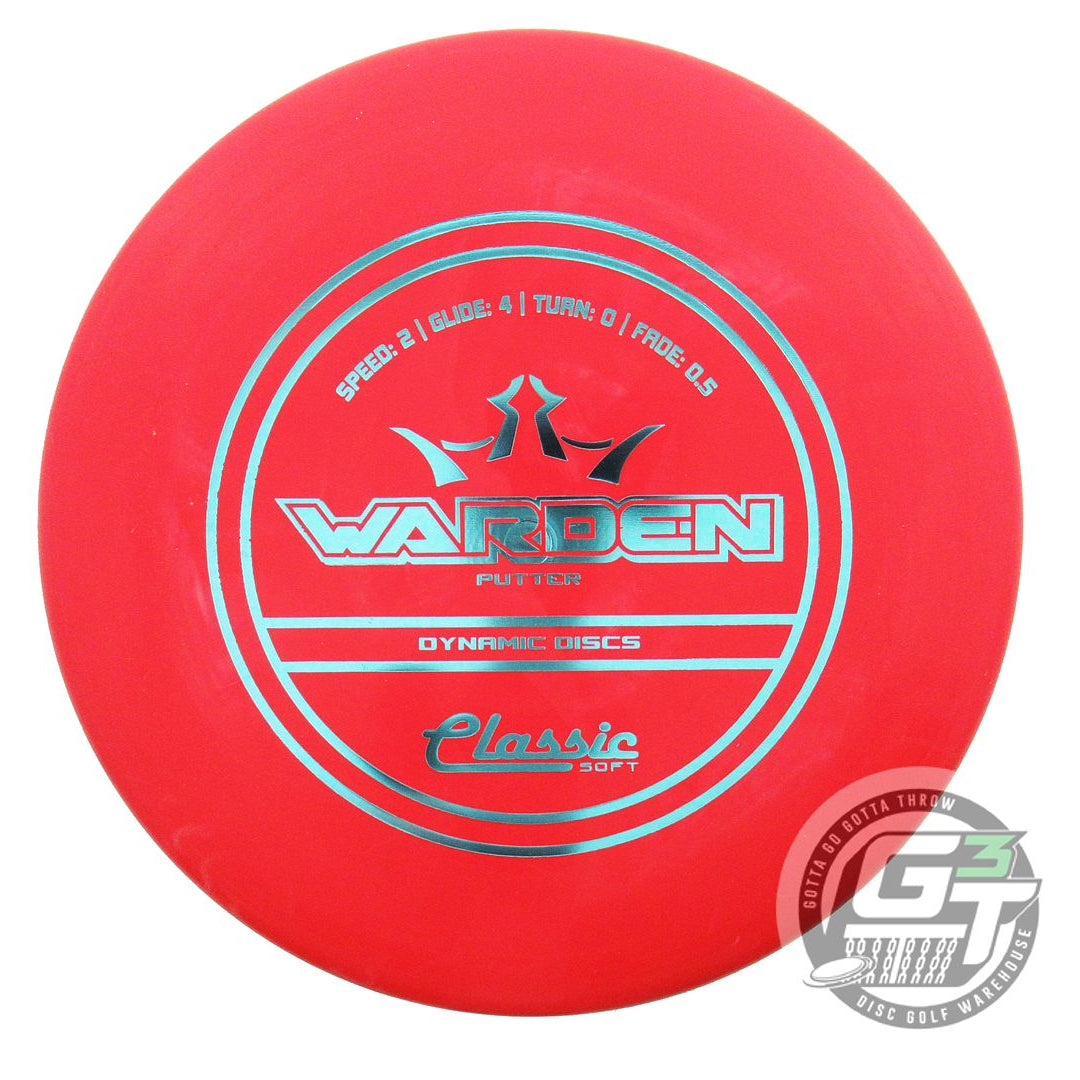 Dynamic Discs Classic Soft Warden Putter Golf Disc (Individually Listed)