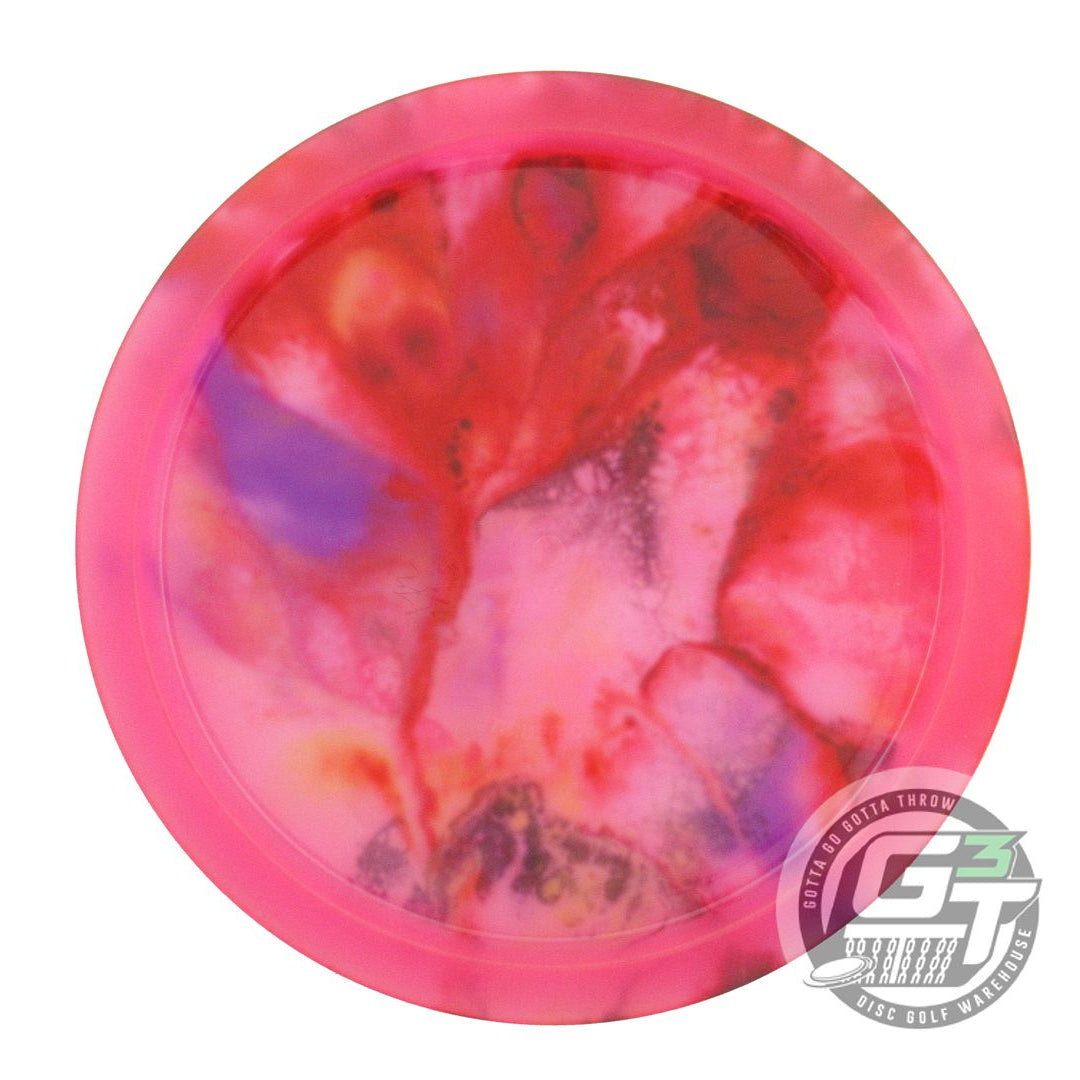 USED Dynamic Discs Lucid Maverick 171g Pink HOME DYED Distance Driver Golf Disc