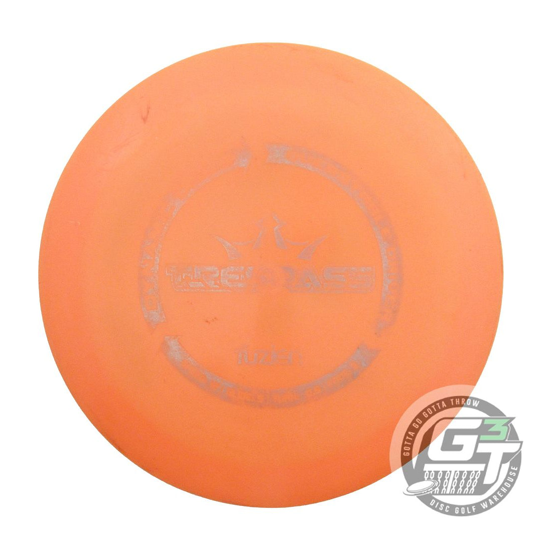 USED Dynamic Discs BioFuzion Trespass 172g Orange Silver Foil Driver Golf Disc