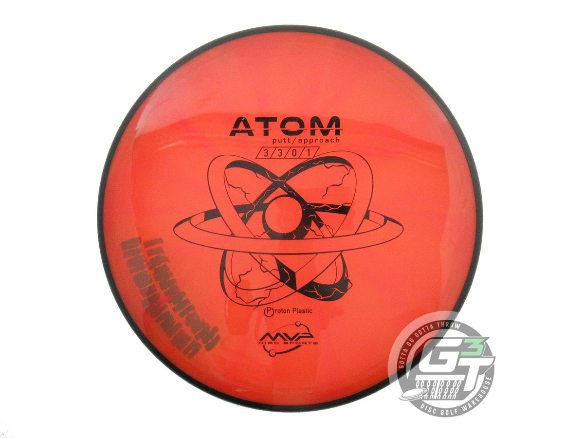 USED MVP Disc Sports Proton Atom 172g Orange Putter Golf Disc