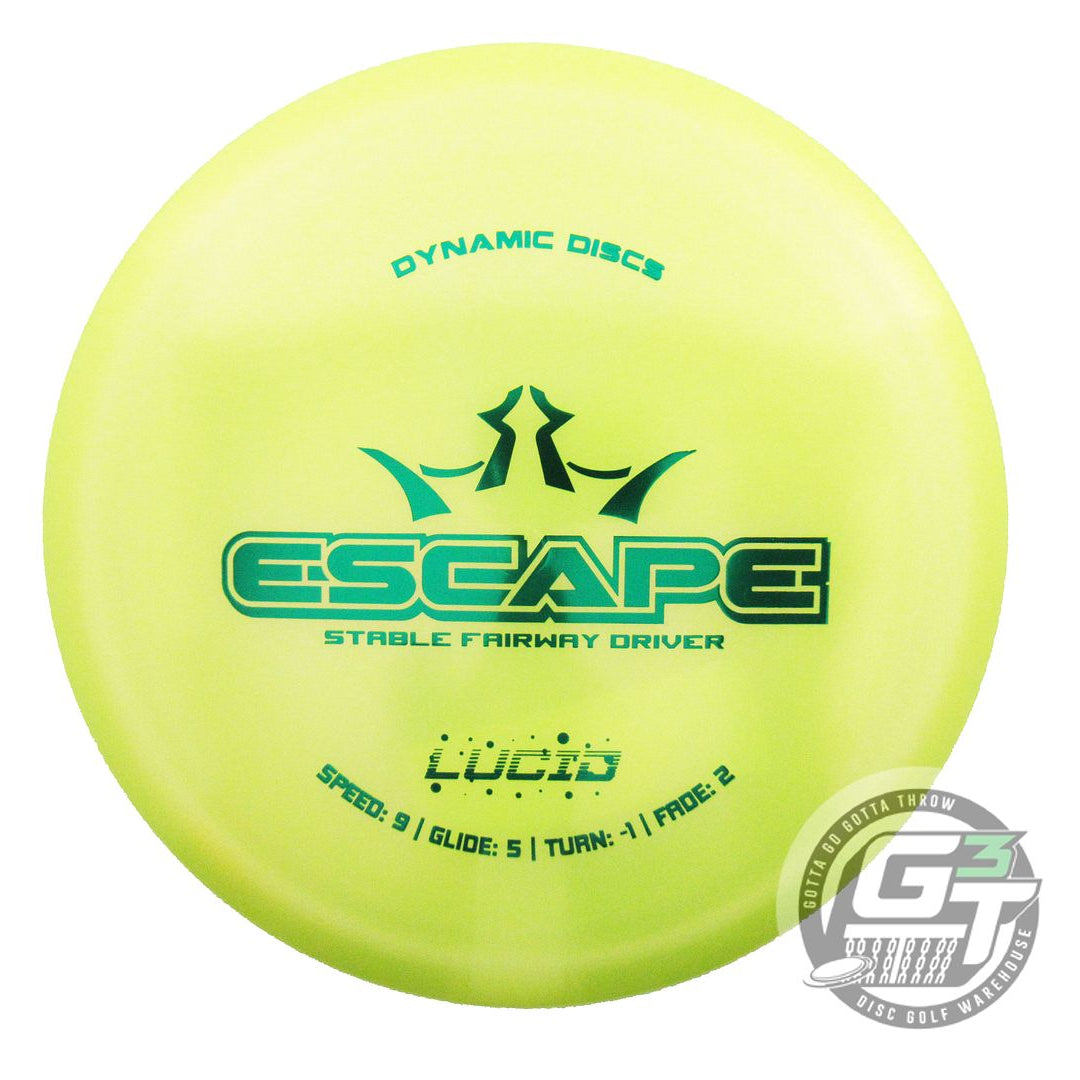 Dynamic Discs Glimmer Lucid Escape Fairway Driver Golf Disc (Individually Listed)