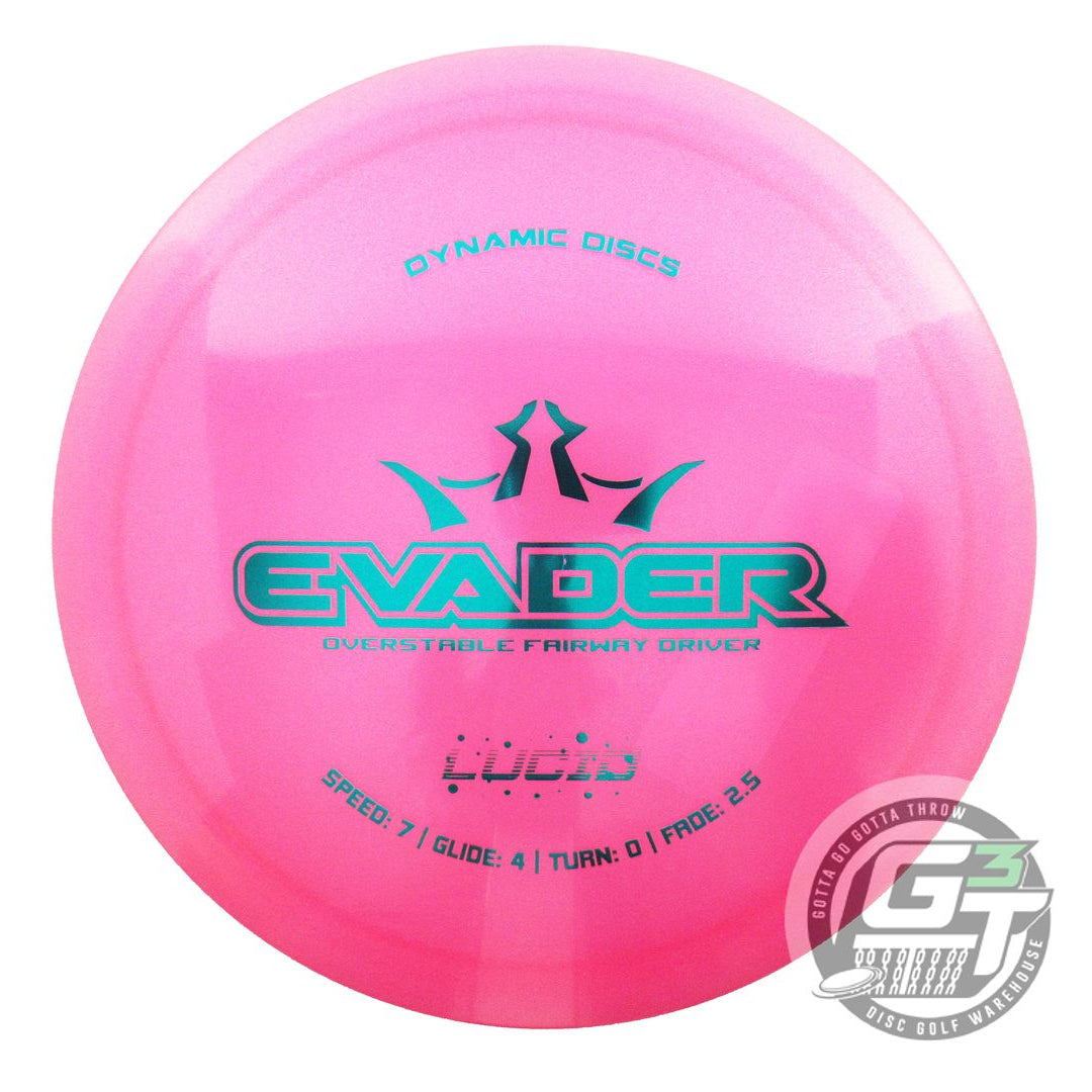 Dynamic Discs Glimmer Lucid Evader Fairway Driver Golf Disc (Individually Listed)