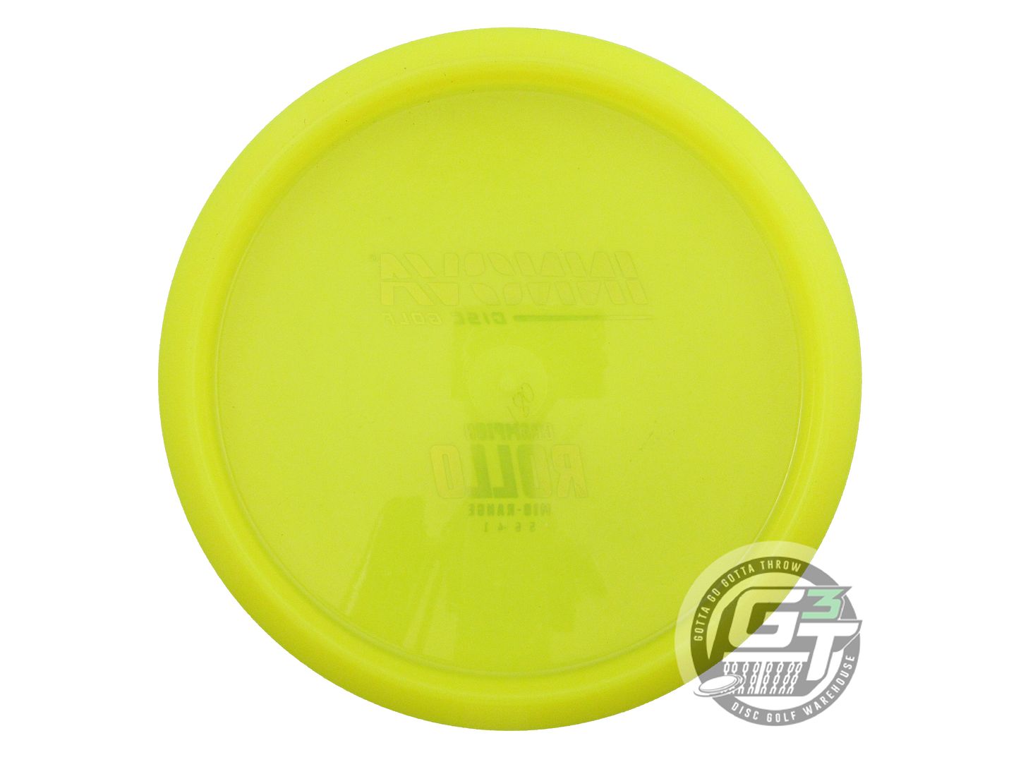 USED Innova Champion Rollo 180g Yellow Sunrise Foil Midrange Golf Disc