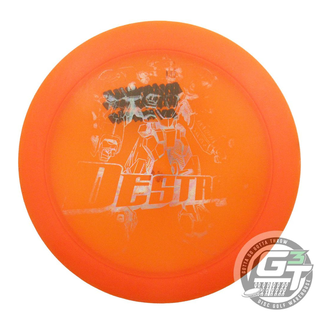 USED Innova XXL Champion Destroyer 169g Orange Oil Slick Foil Driver Disc