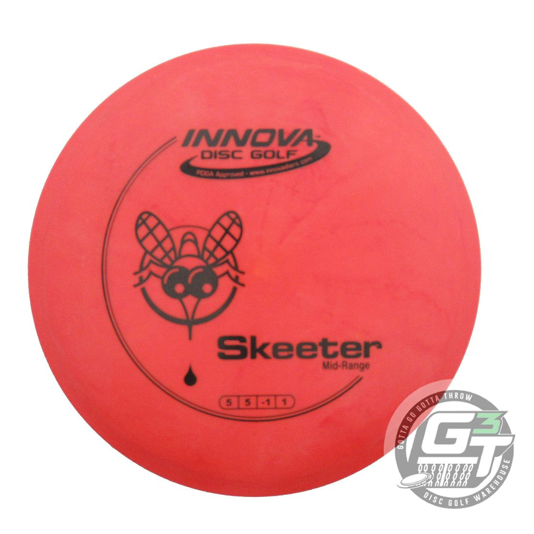 USED Innova DX Skeeter 150g Red Black Stamp Midrange Golf Disc